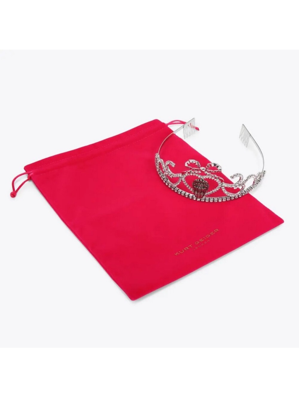 Kurt Geiger Eagle Tiara Crystal Cubic Zirconia NWT - Picture 5 of 12